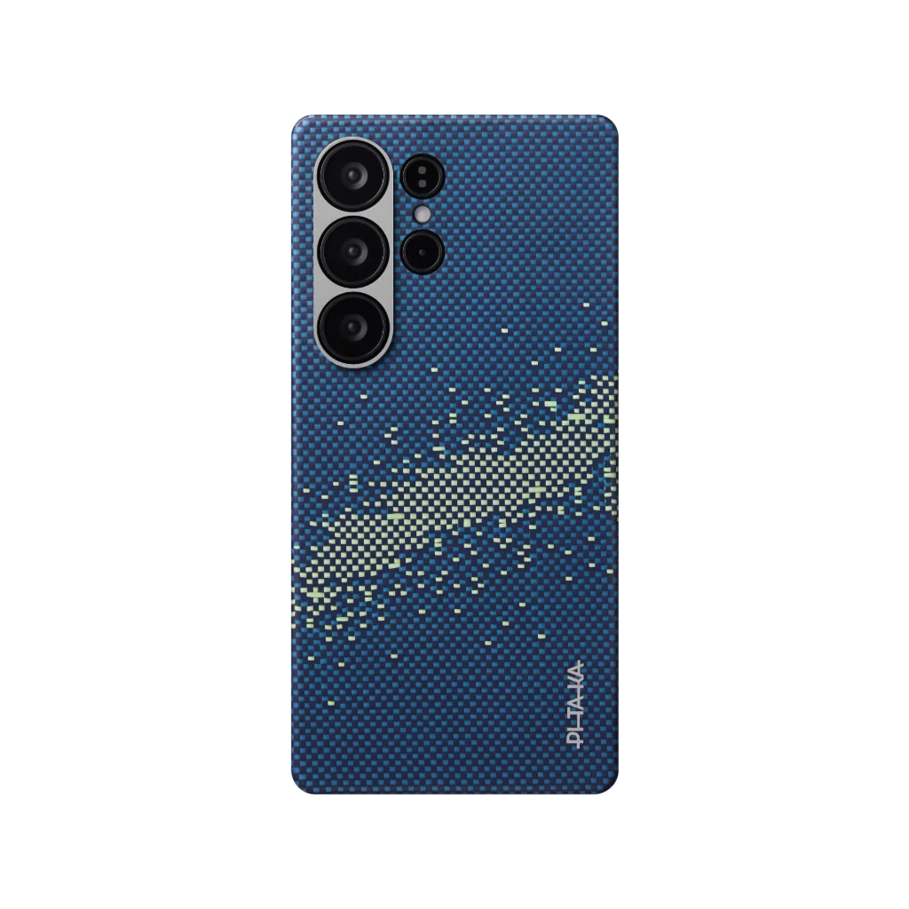 Pitaka StarPeak Tactile Woven Case for Samsung Galaxy S25 Ultra (MILKY WAY GALAXY)