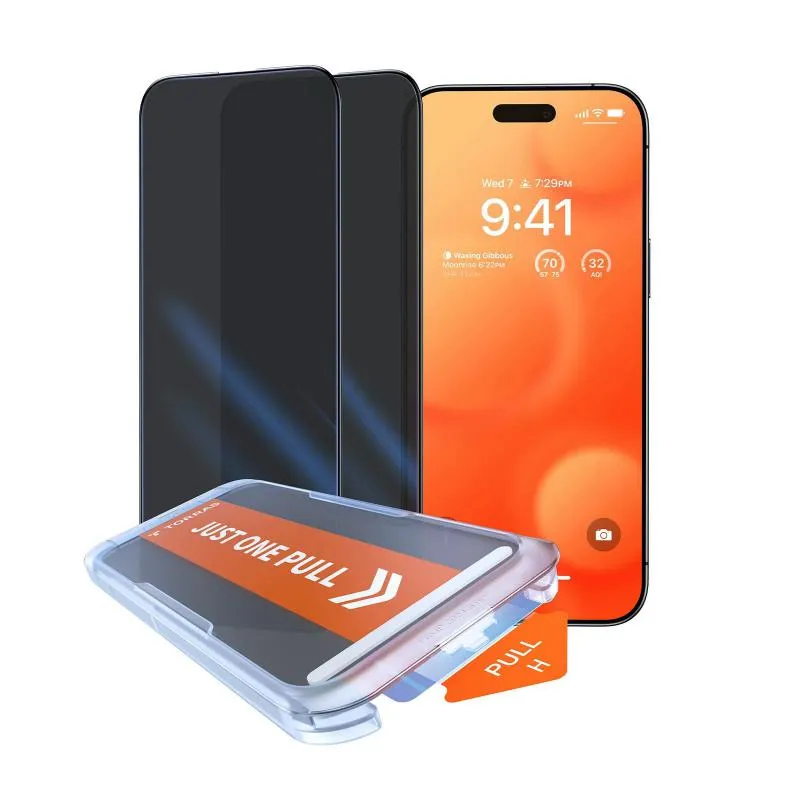Torras Glass Go Privacy Screen Protector for iPhone 16 Pro Max