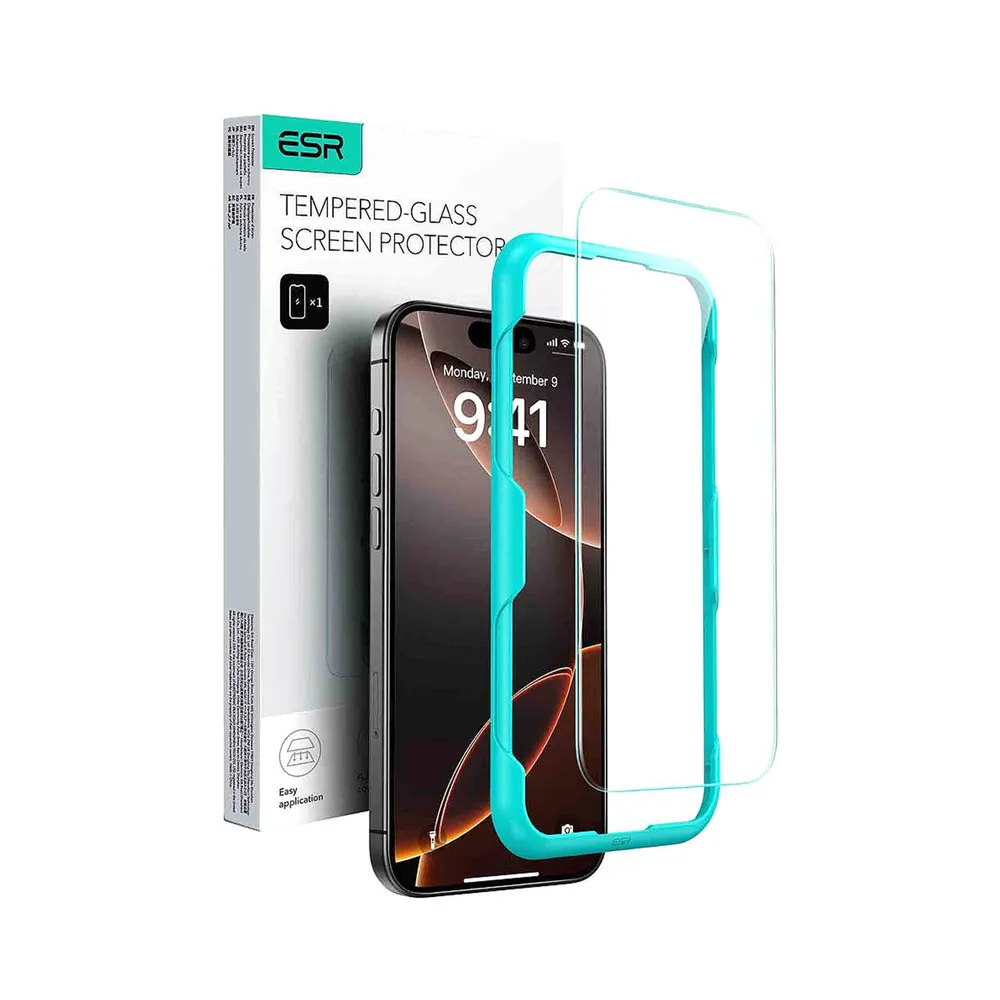 ESR Screen Protector Glass for iPhone 16 Pro Max With Easy Installation Tool