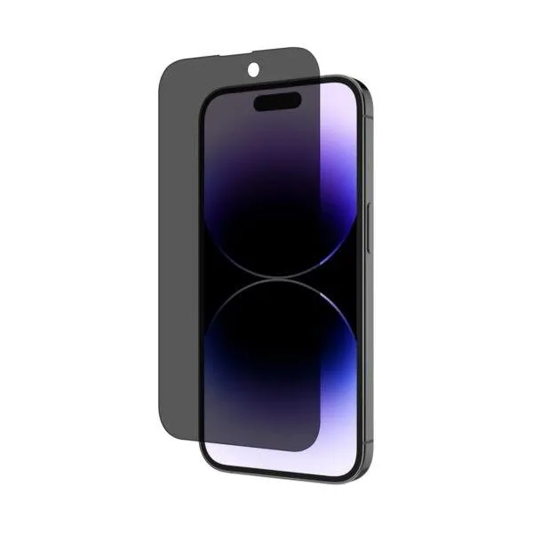 JCPAL Preserver Privacy Glass Screen Protector for iPhone 16 Pro / 16 Pro max