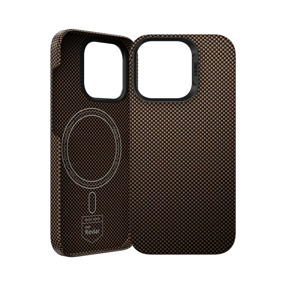 Benks ArmorTint Case Built with Kevlar® for iPhone 16 Pro / 16 Pro Max