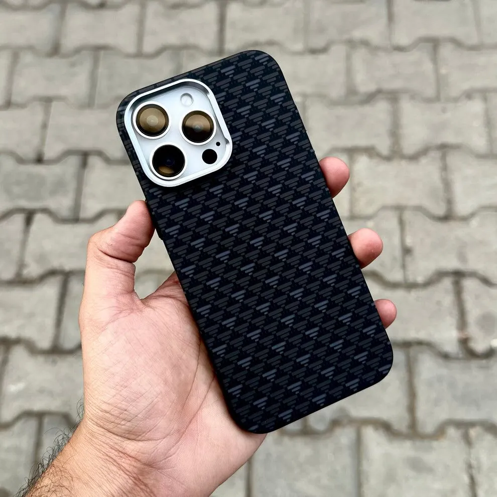 Carbon Fiber MagSafe Hard Cases for iPhone 15 pro max / 16 Pro Max