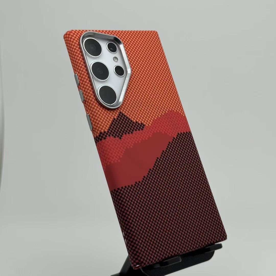 Redium Carbon Fiber MagSafe Covers for Samsung S23 Ultra | S24 Ultra | S25 Ultra