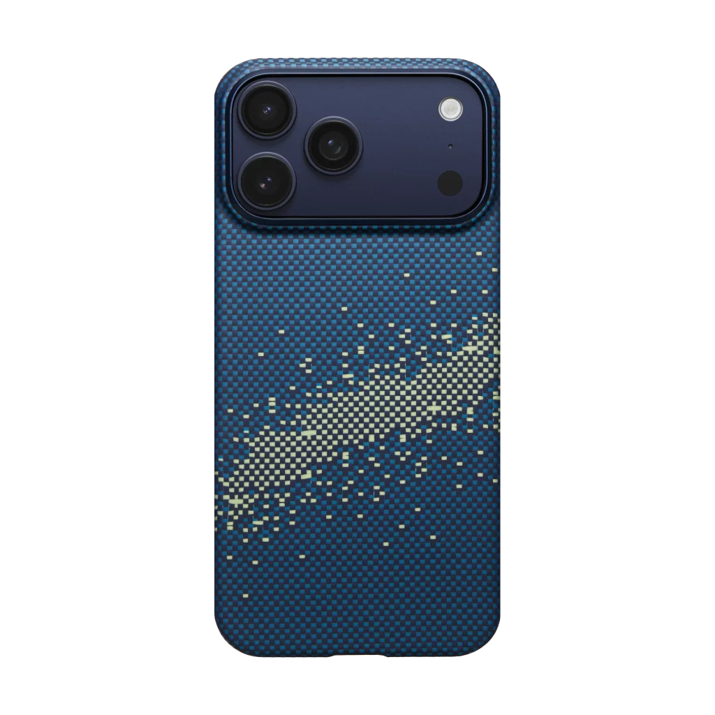 Pitaka Ultra-Slim Case Milky Way Galaxy for iPhone 17 Pro | 17 Pro Max (PitaTap™)