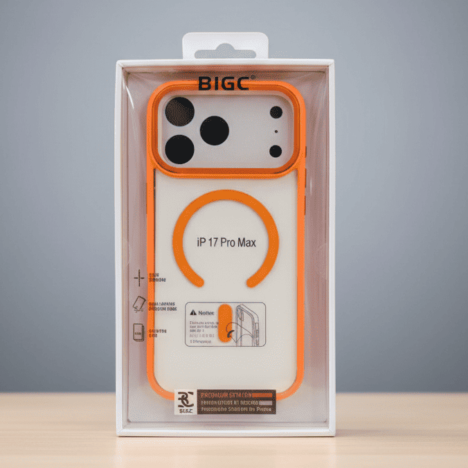 BGIC protective case with MagSafe available for iPhone 17 Pro, 17 Pro Max