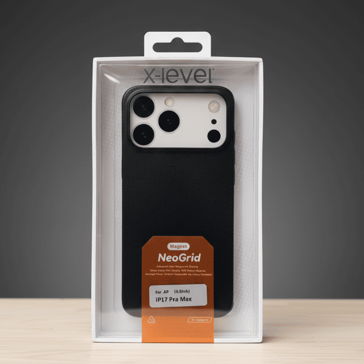 X-LEVEL neo Grid Poly Carbonate Case for iPhone 17 Pro max | 17 Pro