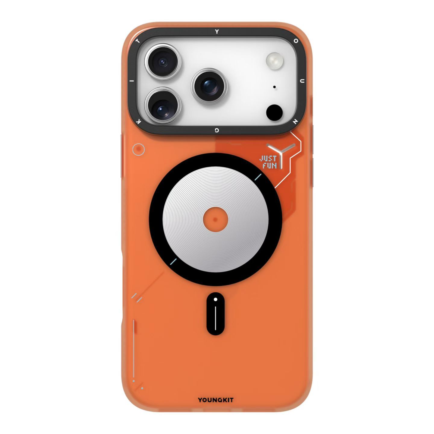YOUNGKIT BeatFlow Magnetic Defender Case For iPhone 17 Pro and 17 Pro Max