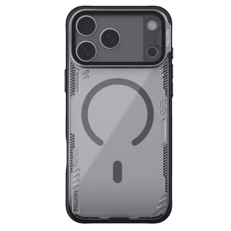 Nillkin Iceblade Prop Frame Version Magnetic MagSafe Camera Protective Cover Case – Black for  iPhone 17 Pro Max