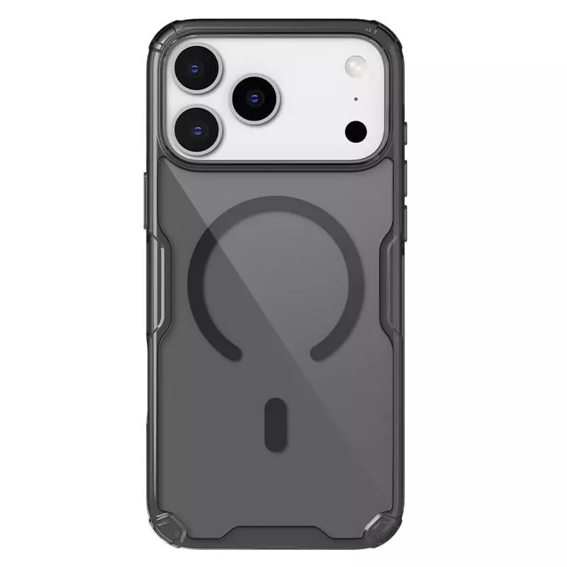 Nillkin Nature TPU Pro Magnetic Case for Apple iPhone 17 Pro Max  Transparent Black