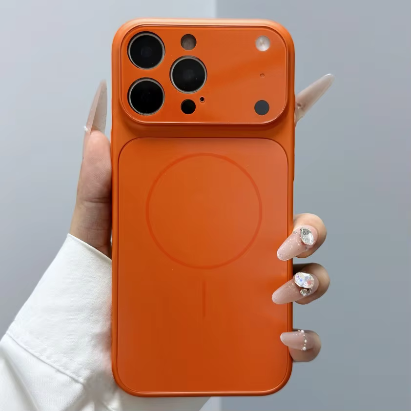 Frosted Magnetic Shockproof Lens Protection Covers Instant Change your iPhone Look into 17 Series
