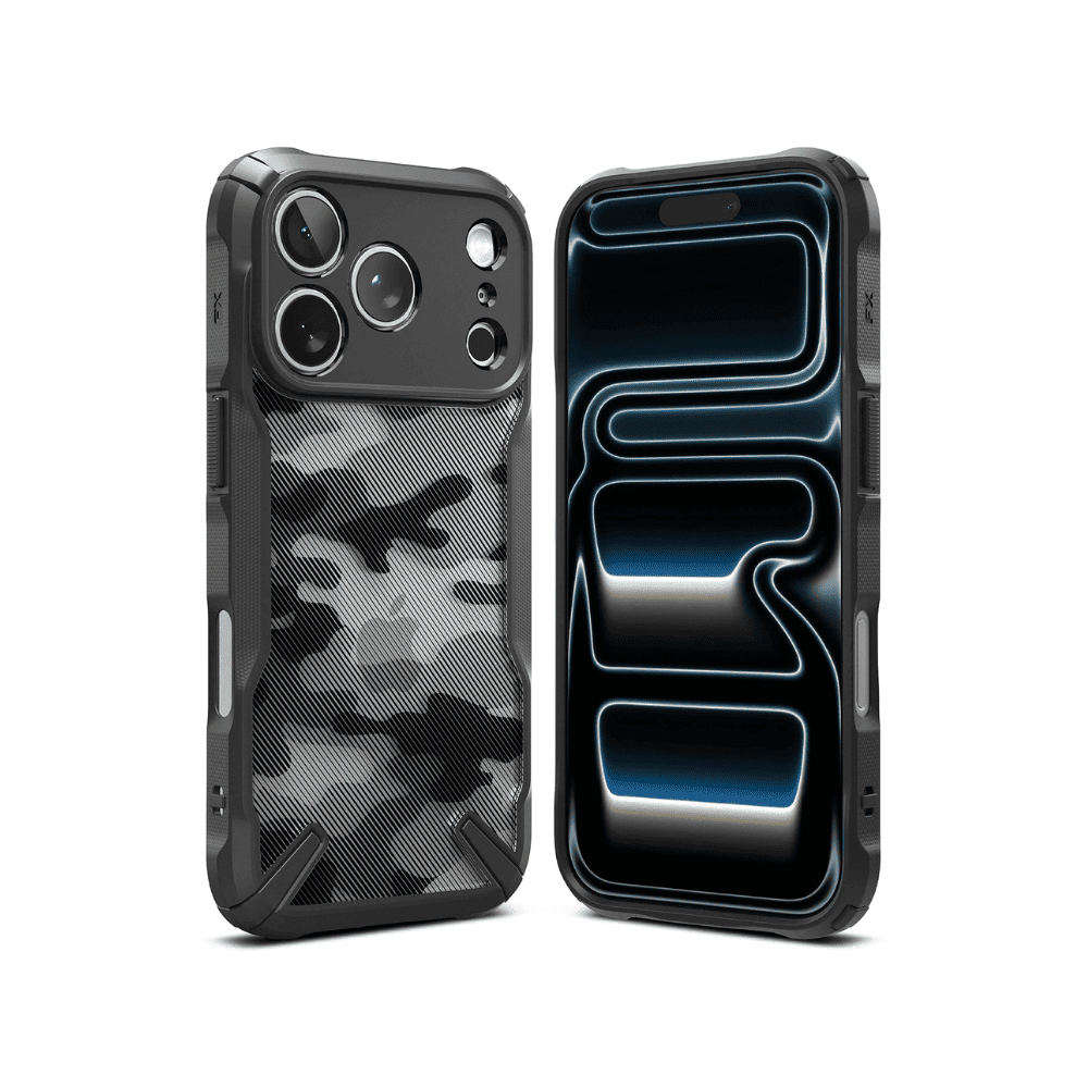 iPhone 17 Pro Max Ringke Fusion-X Case (Camo Black)