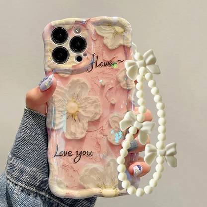Flowers Flash Drill Phone case for iphone