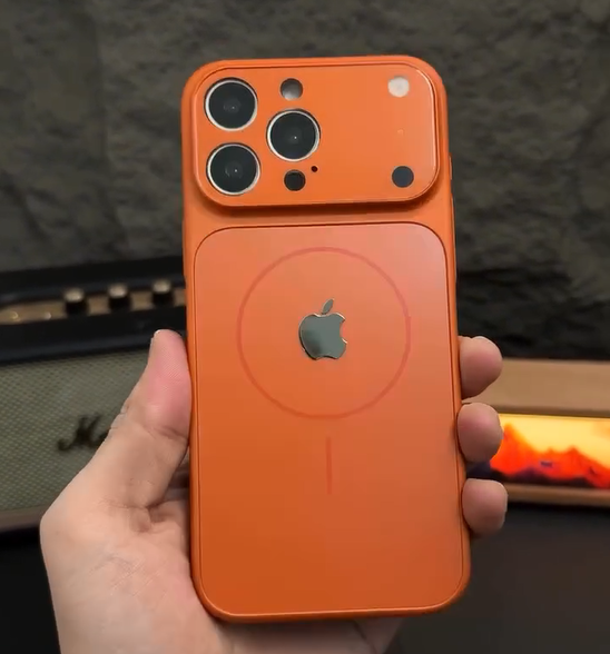 Frosted Magnetic Shockproof Lens Protection Covers Instant Change your iPhone Look into 17 Series