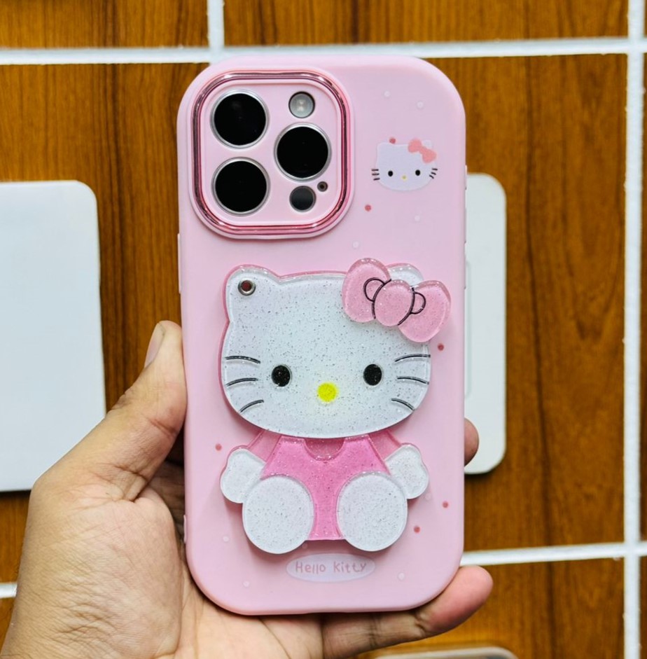 Premium Hello Kitty Mirror Case For iPhone