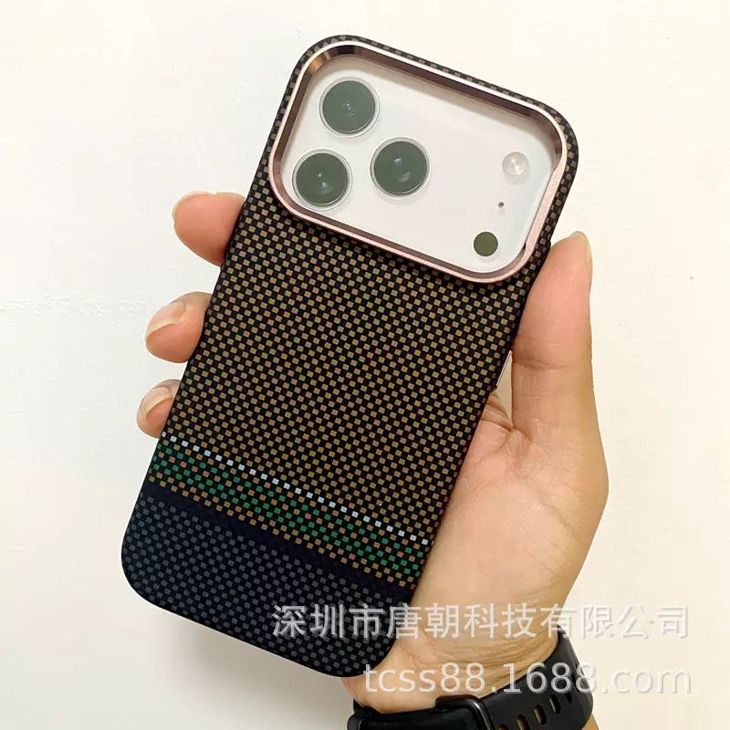 LUXO Life Premium Redium Carbon MagSafe Magnetic Reflective Cases for iPhone